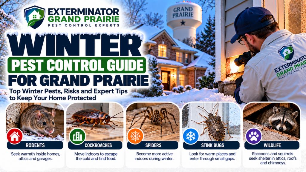 Winter Pest Control Guide for Grand Prairie