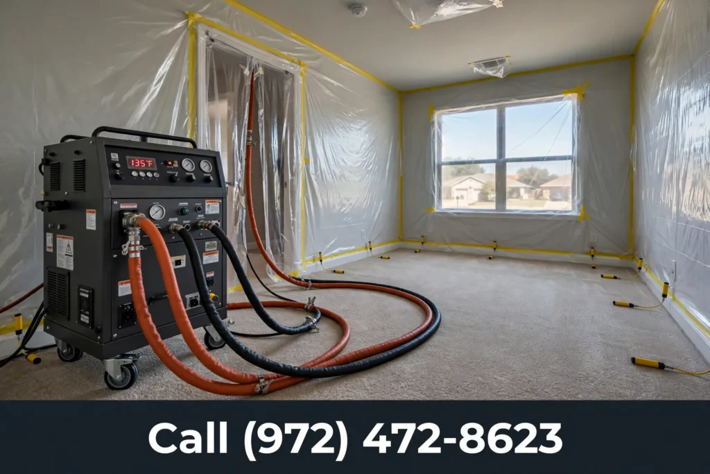 Call (972) 472-8623 — bed bug heat treatment Grand Prairie TX