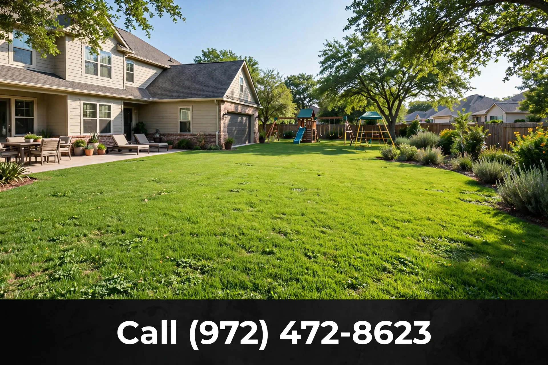 Protected Grand Prairie TX home exterior after professional fire ant treatment