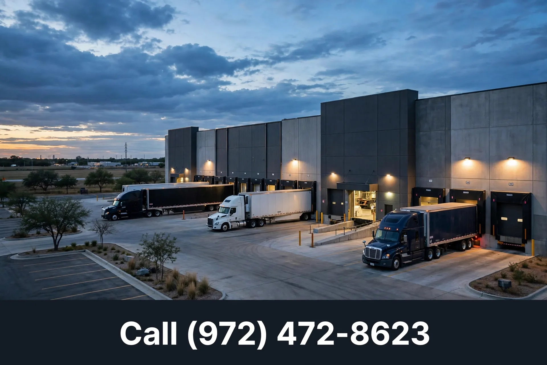 Call (972) 472-8623 — warehouse pest control exterior Grand Prairie TX