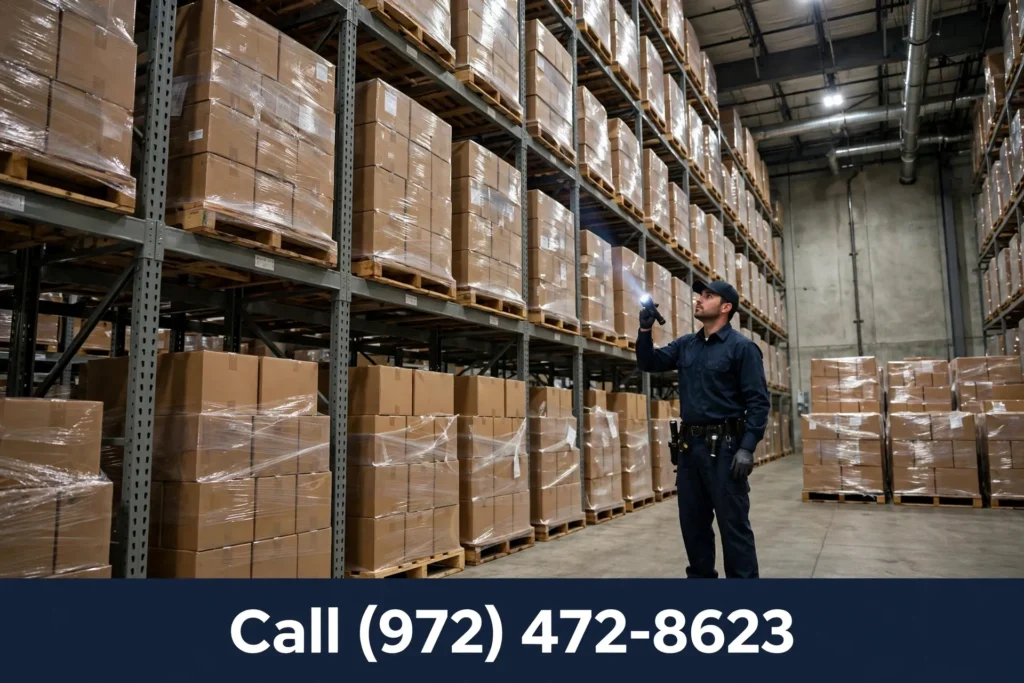 Call (972) 472-8623 — warehouse pest inspection Grand Prairie TX